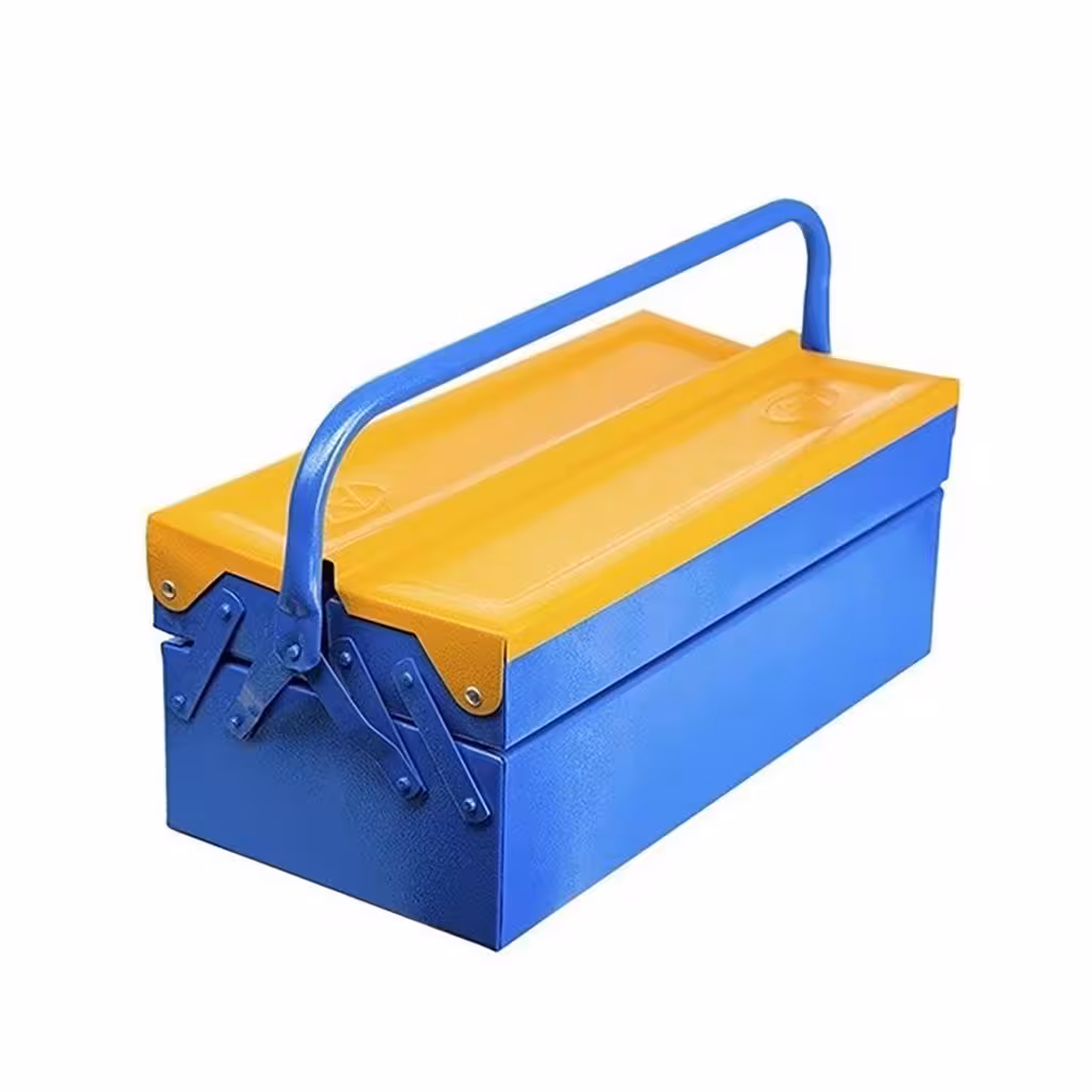 جعبه ابزار دو طبقه 40 سانت فلزی وفایی