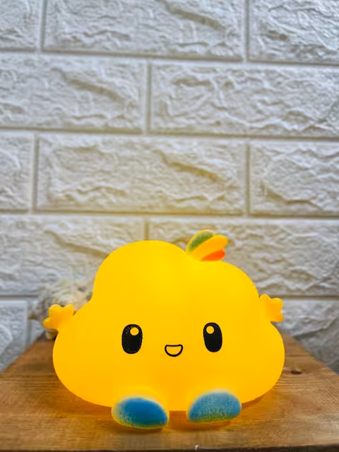 چراغ خواب طرح ابر زرد