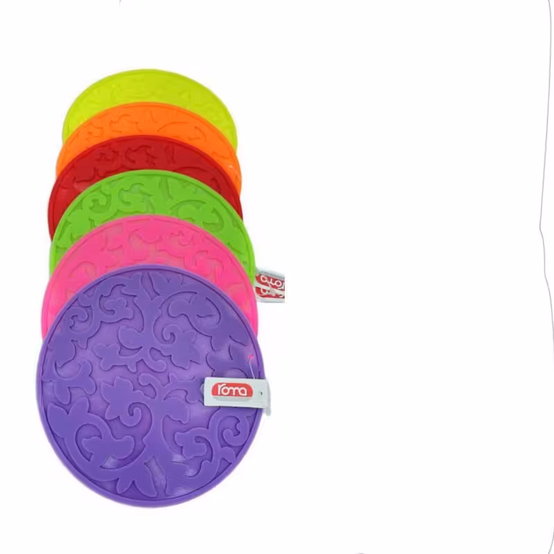 زیر قابلمه سیلیکونی گرد کد2