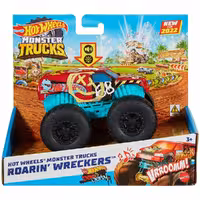 مانستر تراک هات ویلز با افکت صوتی مدل ROARIN WRECKERS