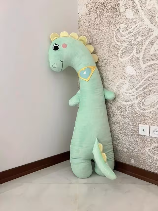 عروسک بالش بغلی دایناسور مهربون