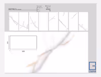 سرامیک بسلی Donica White دونیکا سفید 120*60