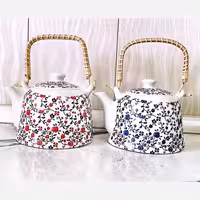 قوری دسته حصیری | amazonchi