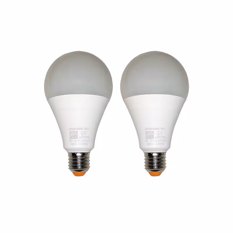 لامپ 9 وات آفتابی نمانور مدل LED پایه E27 بسته 2 عددی