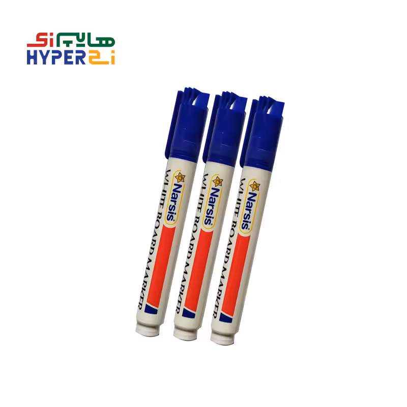 ماژیک وایت برد سر تخت آبی نارسیس