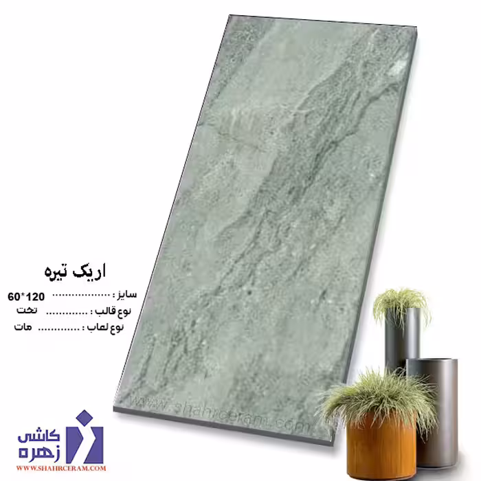 سرامیک اریک تیره 120*60 کاشی زهره