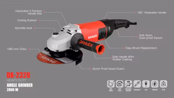 سنگ فرز 2800وات  دنلکس DX-3228