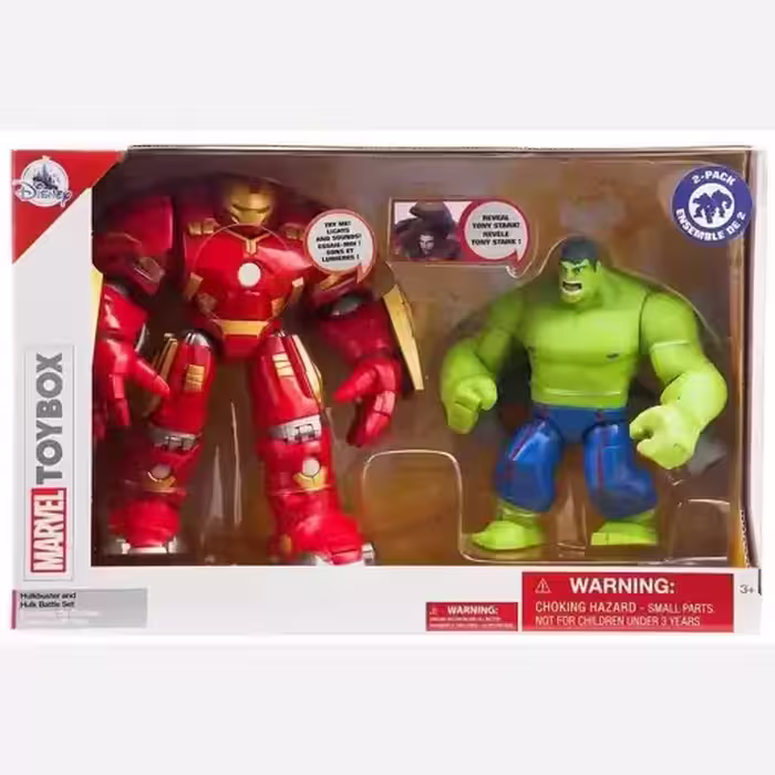 فیگور هالک و هالک باستر Marvel Toybox