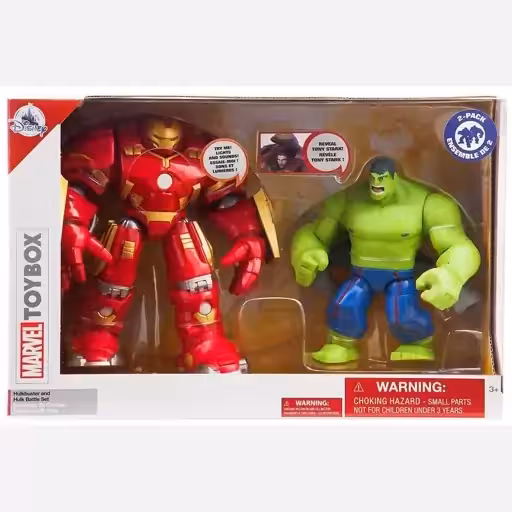 فیگور هالک و هالک باستر Marvel Toybox