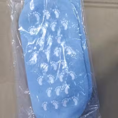 جوراب سیلیکونی ( آبی رنگ)