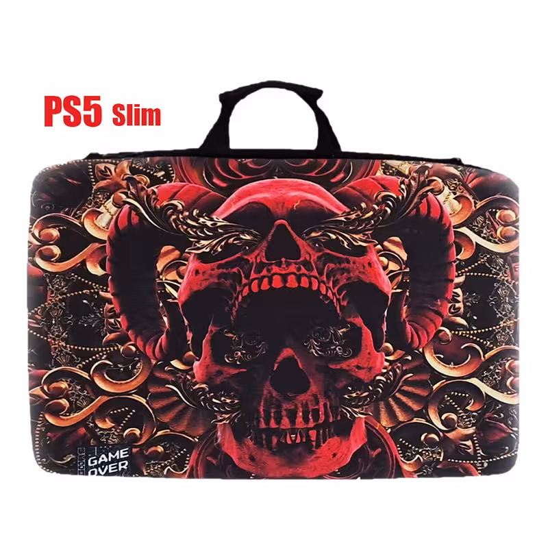 کیف کنسول PS5 اسلیم جمجمه شیطان skull