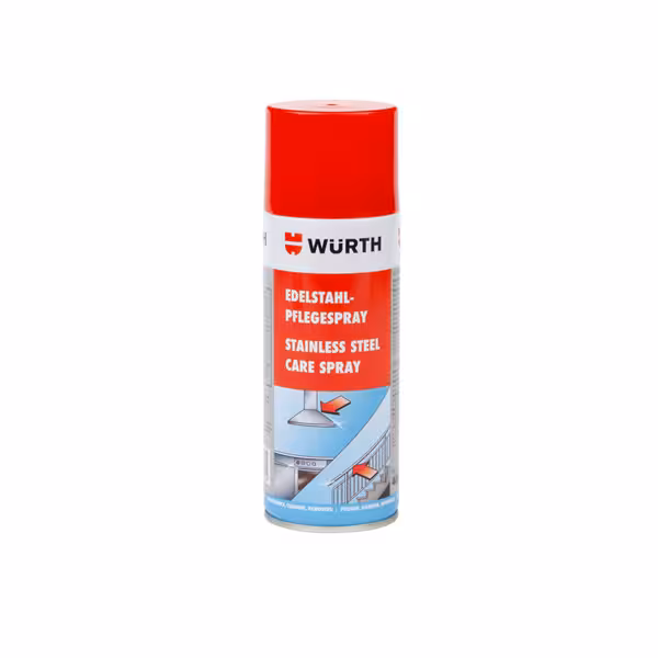 اسپری تمیز کننده استیل وورث Wurth Stainless Steel Care Spray