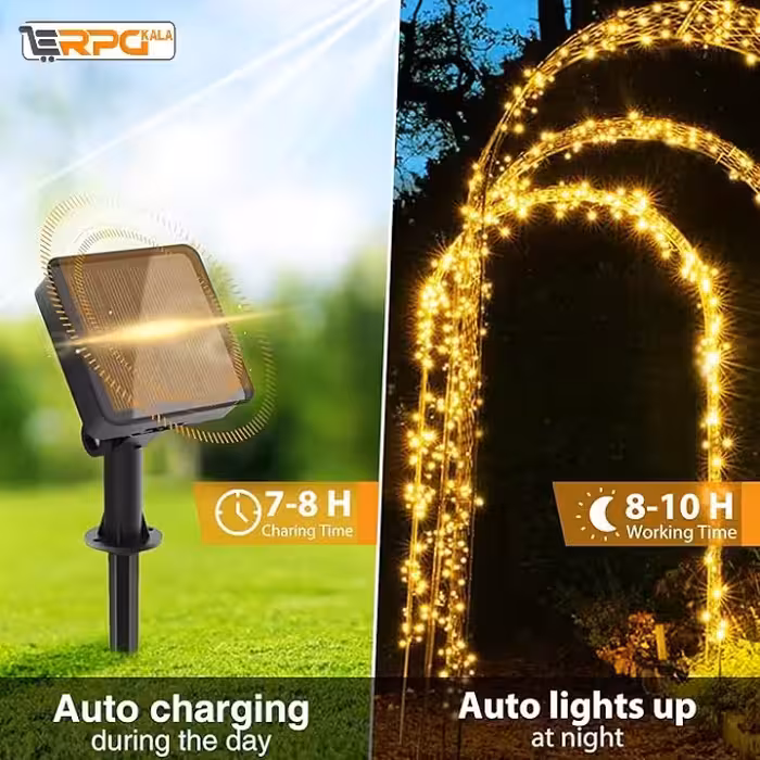 چراغ خورشیدی کولپاپ LED