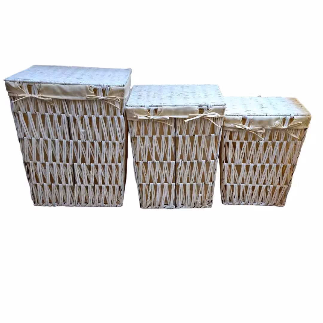 سبد رخت لاکچری ترکیه ای کد 202542 درب دار مستطیل