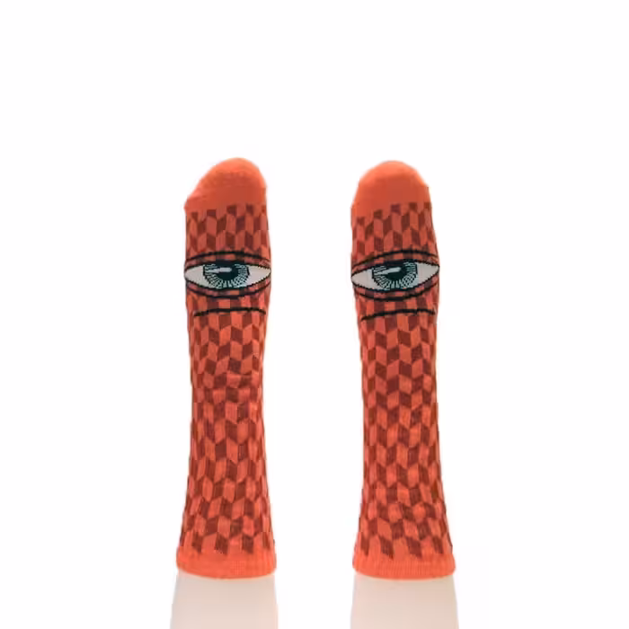 جوراب Toymachine مدل Sect Eye نارنجی