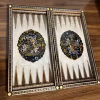 تخته نرد و شطرنج خاتم کاری کد 160010