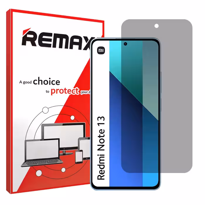 گلس شیائومی Redmi Note 13 4G مدل هیدروژلی پرایوسی برند ریمکس کد S
