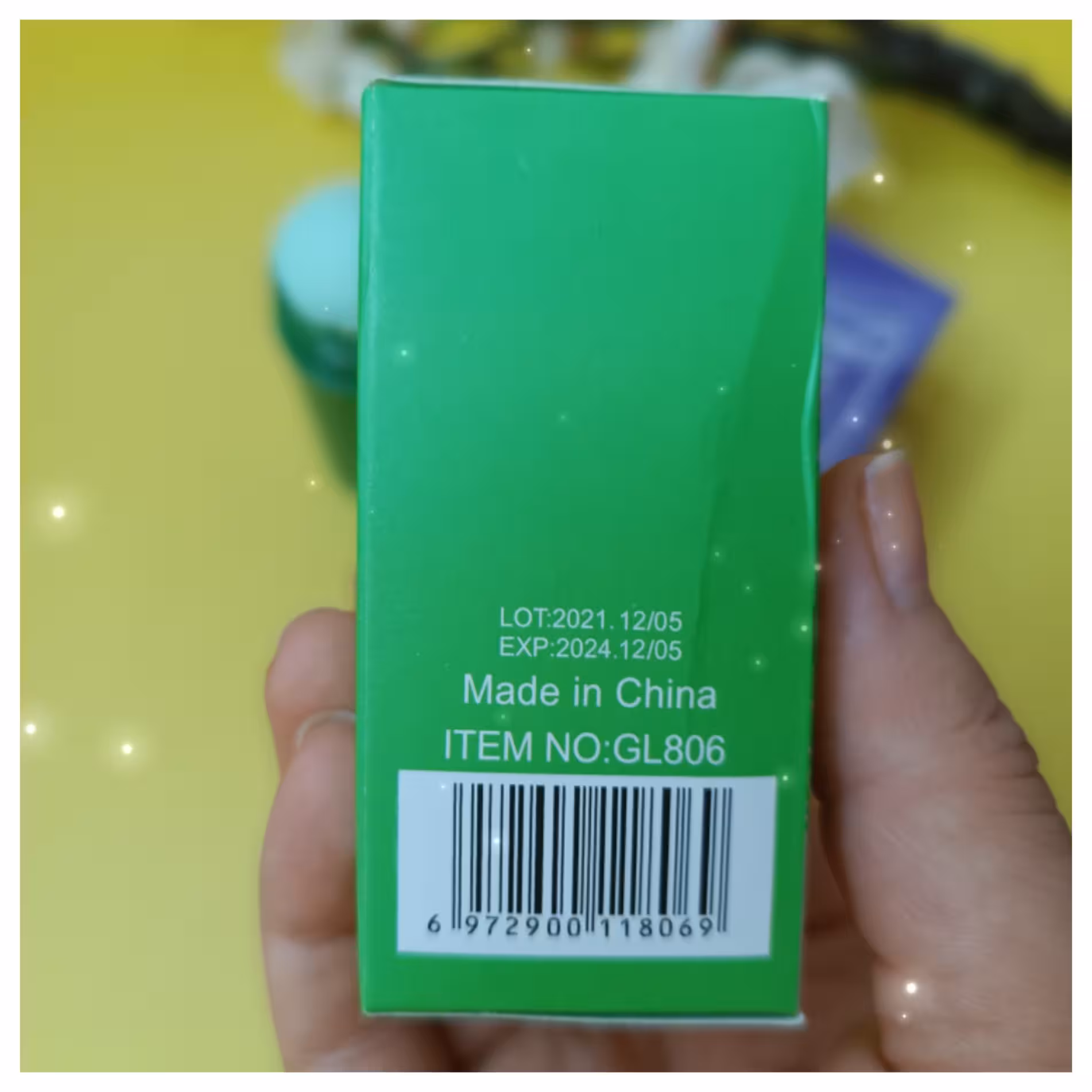 ماسک استیکی چای سبز و بادمجان