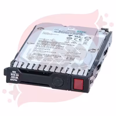 هارد سرورHPE 600GB SAS 12G Ent 15K SFF SC DS 870757-B21
