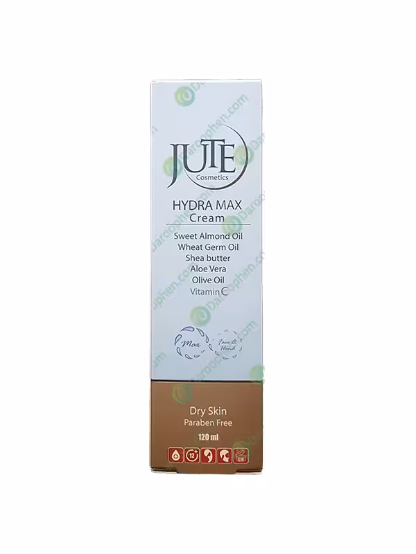 کرم مرطوب کننده و آبرسان قوی پوست خشک هیدرا مکس ژوت – HYDRA MAX CREAM 70ML JUTE