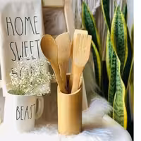 ست کفگیر بامبو کد حامدی 