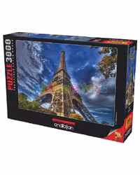 پازل اسباب بازی طرح برج ایفل
