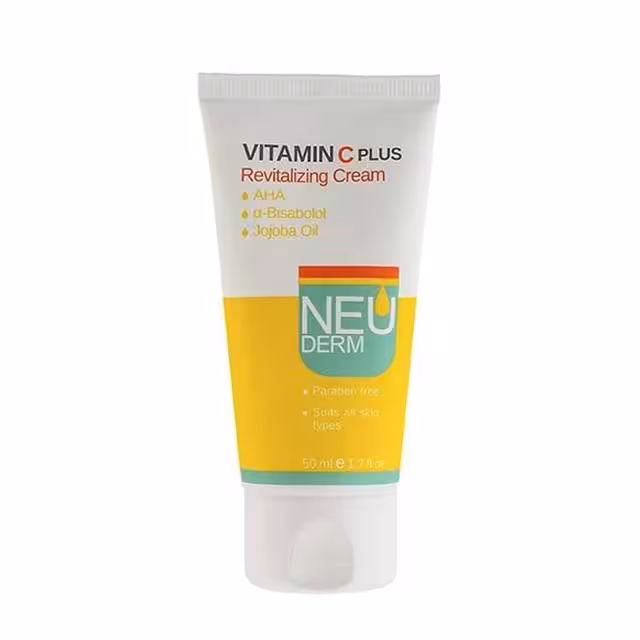 کرم روشن کننده نئودرم مدل ویتامین c پلاس 50 میلی لیتری