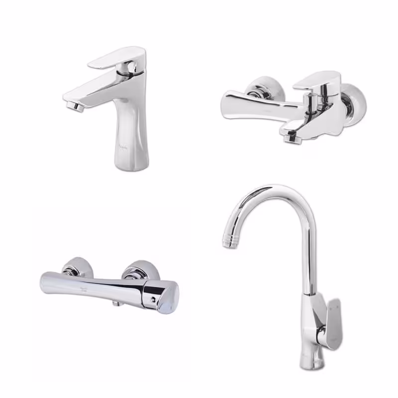 ست شیرآلات کسری مدل الیزابت