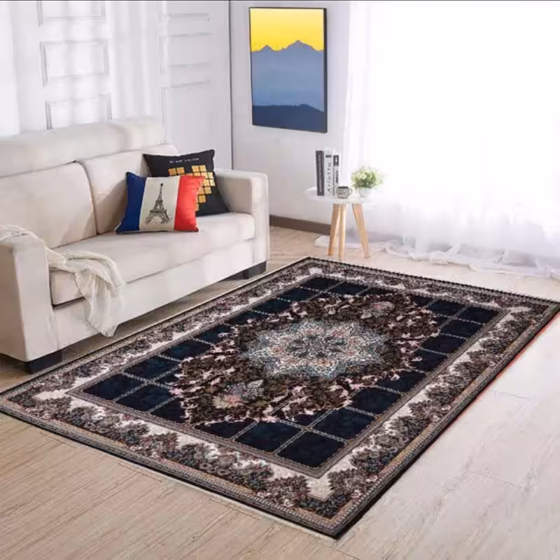 فرش ماشینی6متری کاشان طرح هیوا(ارسال رایگان)