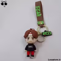 جاکلیدی سیلیکونی BT21 اصل مدل جین (JIN)