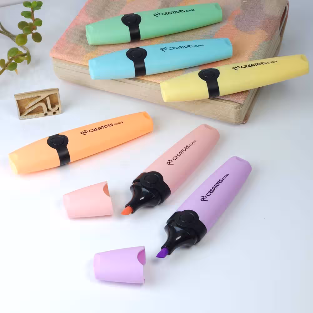 ماژیک هایلایتر لومو پاستلی سی کلاس CREATORS CLASS (C Class) Lumo pastel highlighter HLP