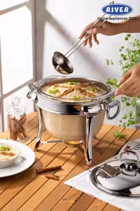 سوپ خوری روما نقره ای ریور کد RM610