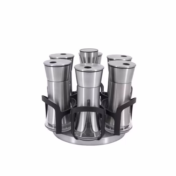 ست ادویه 6 تایی بلور با پابه گردان والرین (Valerian) مدل 13542Valerian Glassware