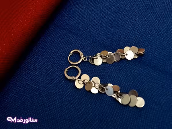 گوشواره پولکی وای اس ایکس G5018