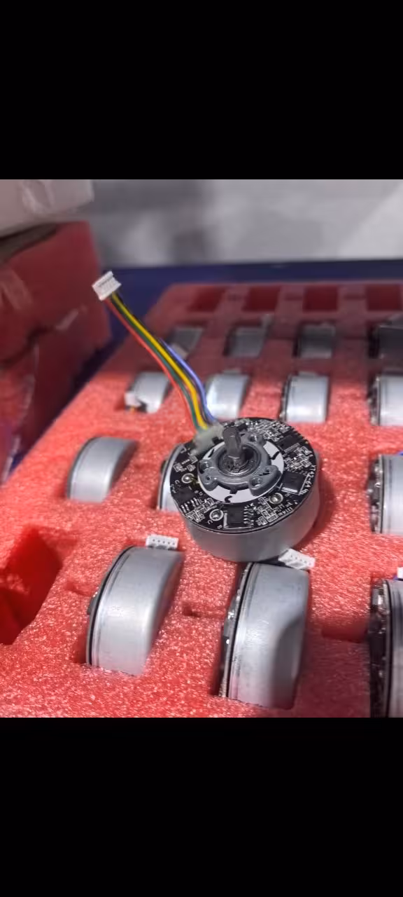 موتور فن بلوور کولر درجا BL DC MOTOR BRUSHLESS  3500 RPM 50WATT 24 VOLT  فن بلوور بخاری ژاپنی