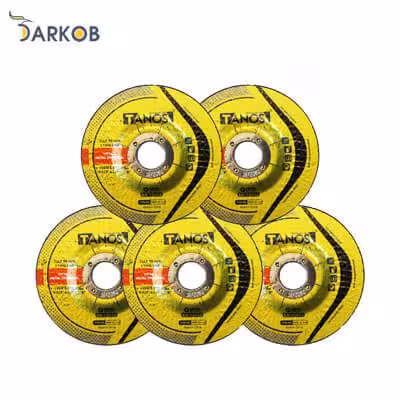 مجموعه 5 عددی صفحه سنگ ساب مینی آهن تانوس مدل MAW_05-115