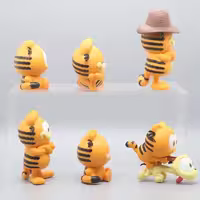 فیگور گربه گارفیلد Garfield مجموعه 6 عددی