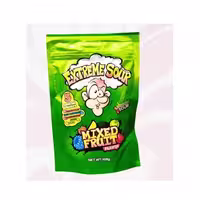 آبنبات ترش میکس میوه ای وارهدز WarHeads وزن 108 گرم