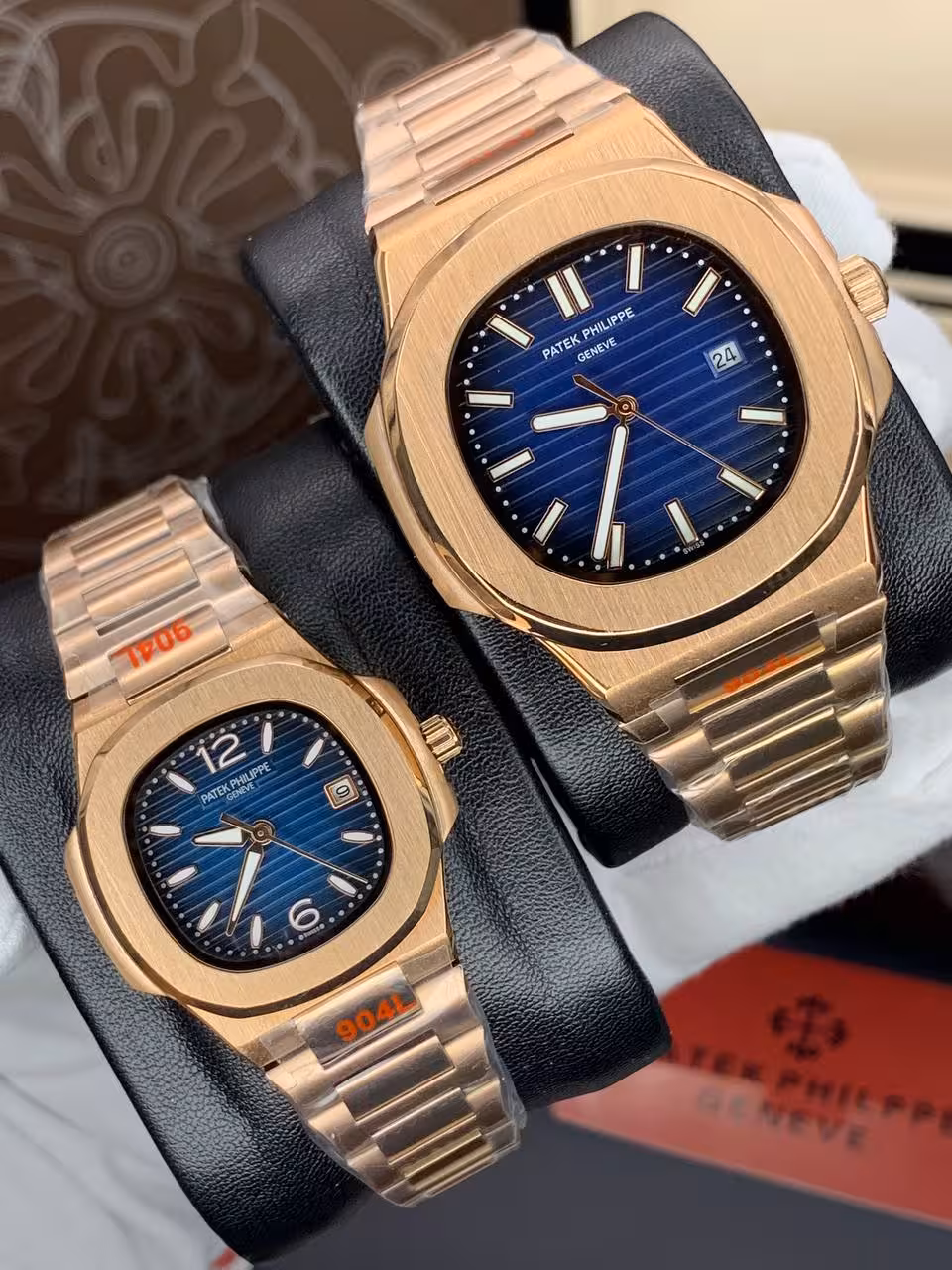 ساعت مچی ست پتک فیلیپ مدل ناتیلوس Patek Philippe