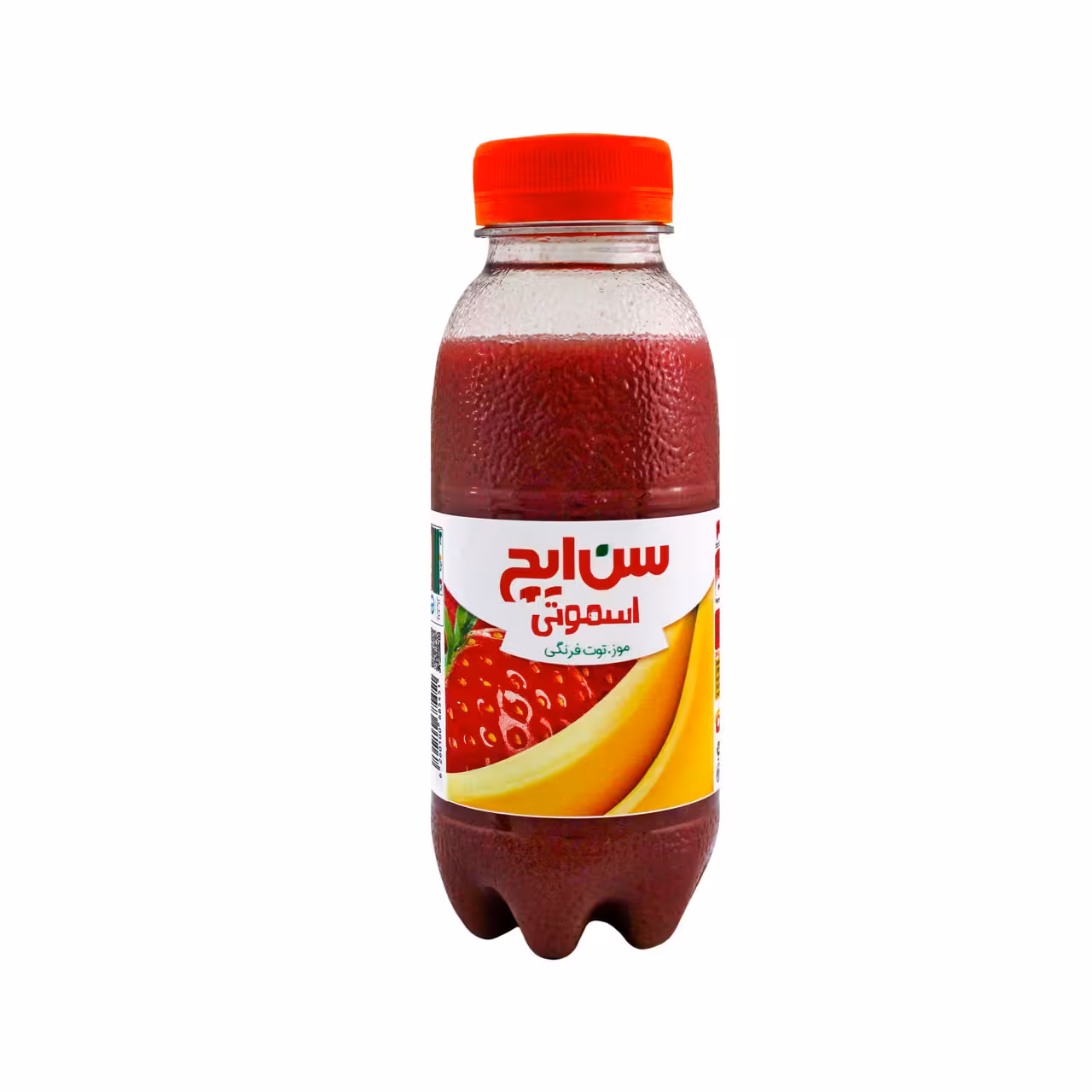 نوشیدنی اسموتی موز و توت فرنگی سن ایچ 300 میلی لیتری