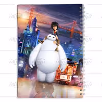 دفتر مشق کارتون شش ابر قهرمان