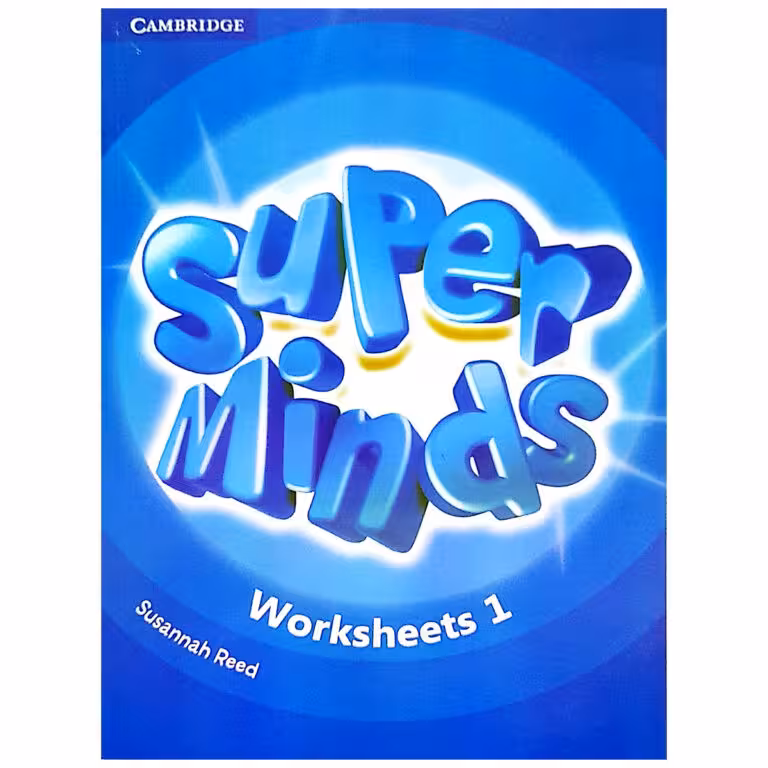 کتاب Super Minds Worksheet 1ورک شیت سوپرمایند
