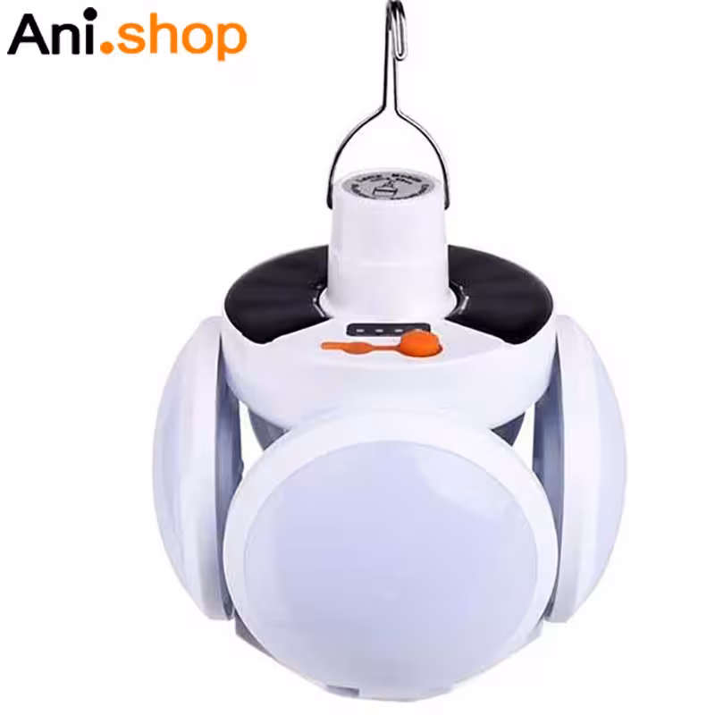 لامپ خورشیدی تاشو 5 پره