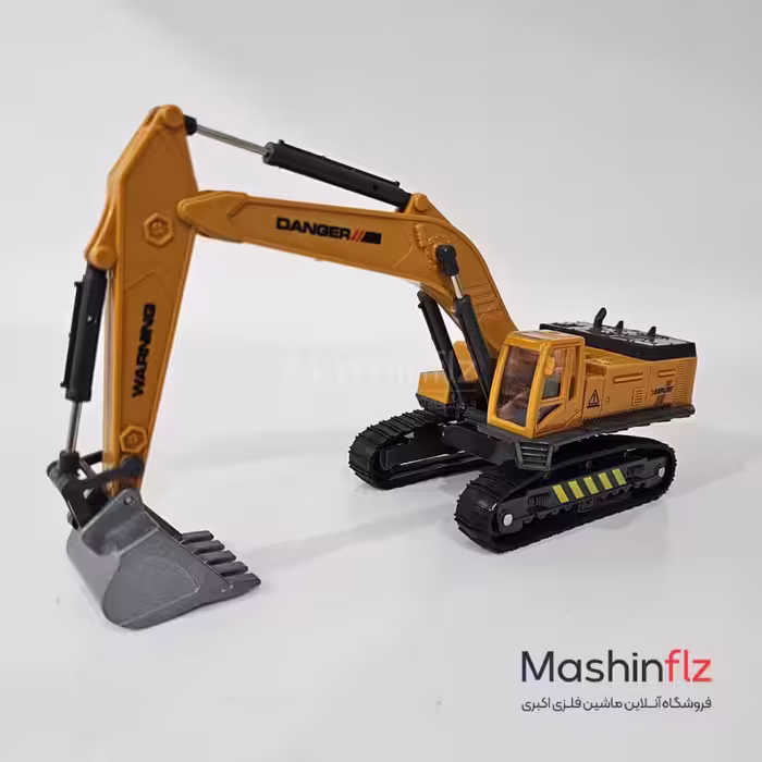 ماکت بیل مکانیک راهسازی 20 سانتی نیمه فلزی کد 5529