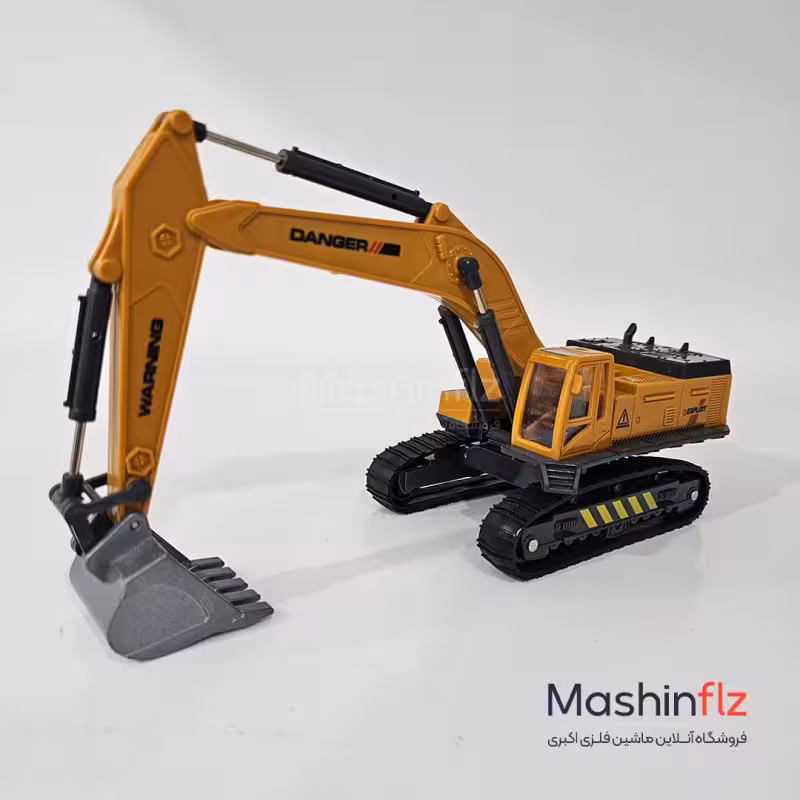 ماکت بیل مکانیک راهسازی 20 سانتی نیمه فلزی کد 5529