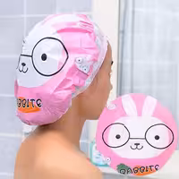 کلاه فانتزی ضدآب حمام و استخر Cute Water-Resistance Cap for Bath