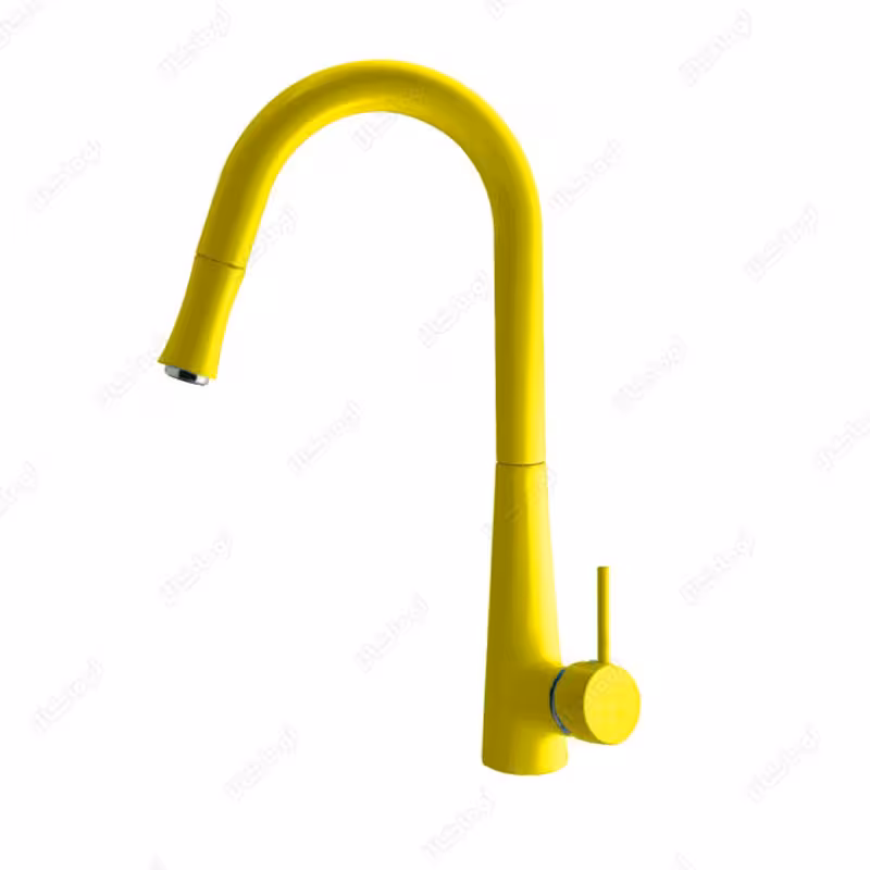 شیر ظرفشویی اوج مدل کراس زرد