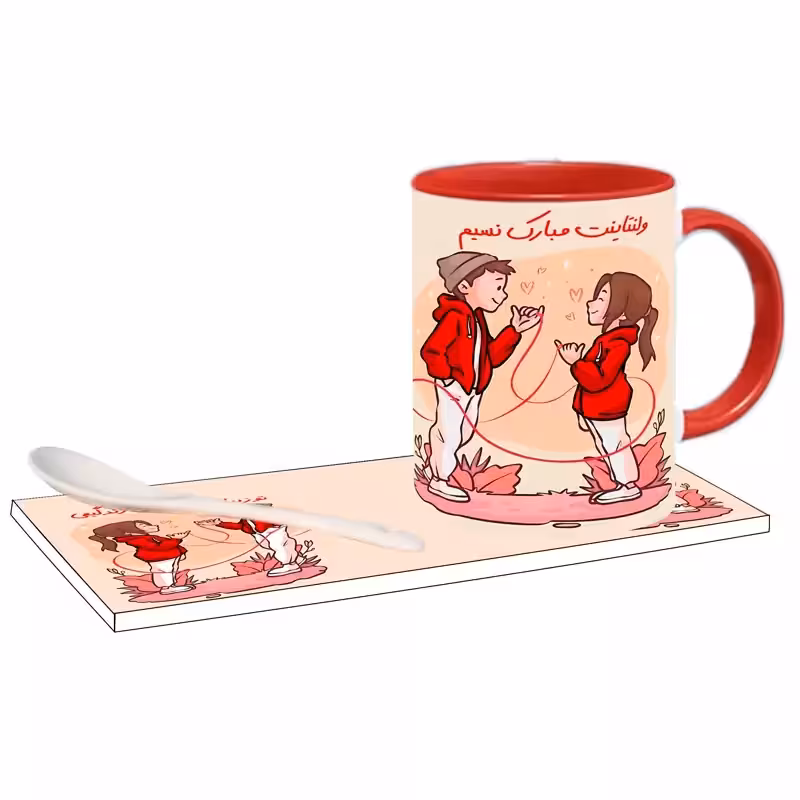 خرید ماگ-لیوان   ولنتاینت مبارک اسم نسیم بدون زیر لیوانی  ، . .