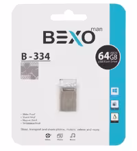 فلش مموری بکسو مدل B-334 USB 2.0 ظرفیت 64 گیگابایت