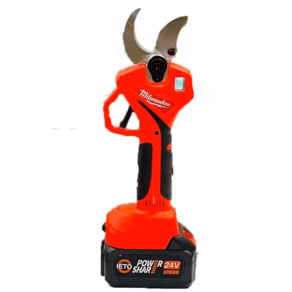 قیچی شارژی باغبانی موتور براشلس میلواکی مدل 24V (همراه با دسته)